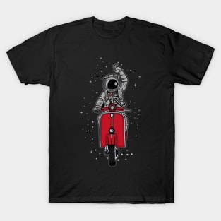 ASTRONAUT RIDE SCOOTER T-Shirt